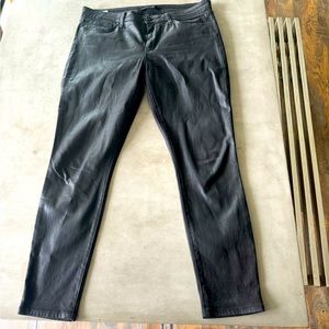 JOE’s coated black denim